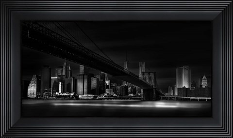 Framed Gotham City Print