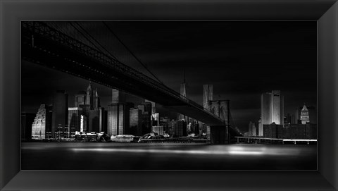 Framed Gotham City Print