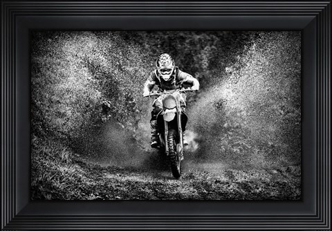 Framed Spray Print