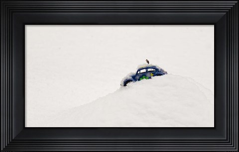 Framed Hard Return From Vacation Print