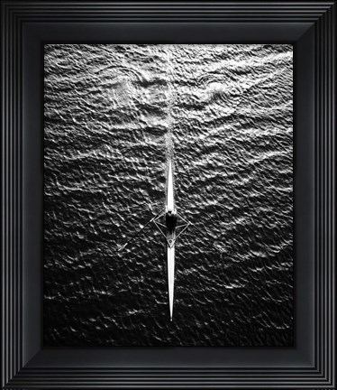 Framed Rowing Print