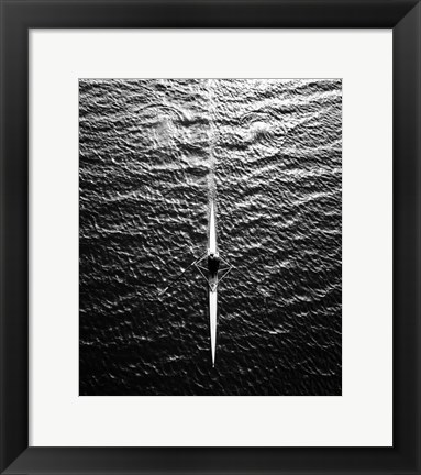 Framed Rowing Print