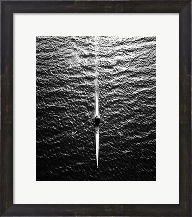 Framed Rowing Print