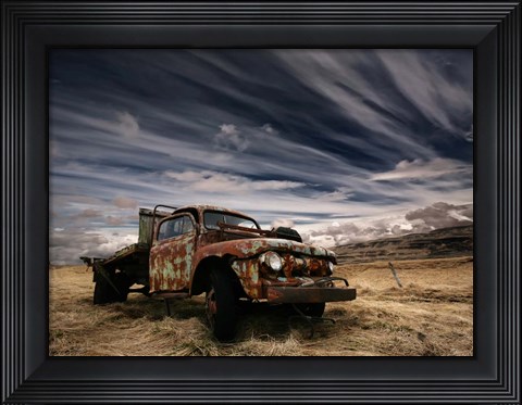 Framed Corrosion Print