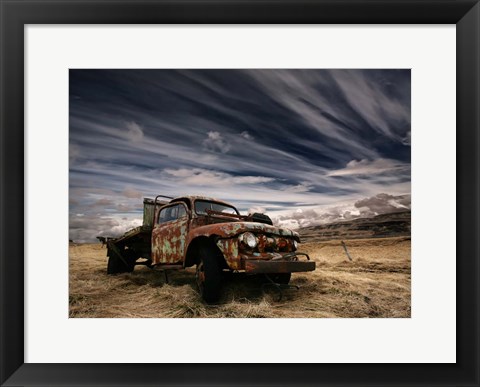 Framed Corrosion Print