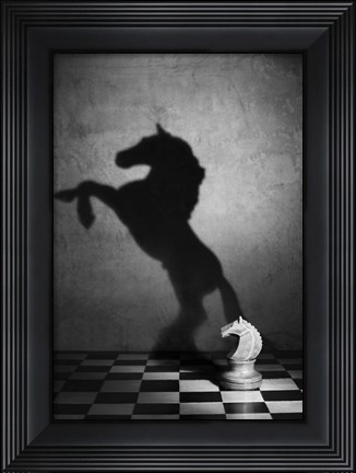 Framed Soul Of A Mustang Print