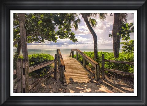 Framed Beach Access Print