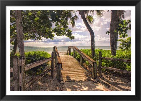 Framed Beach Access Print