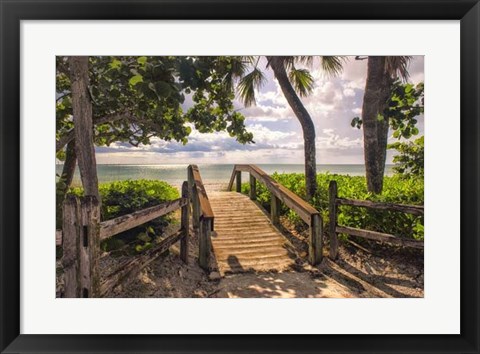 Framed Beach Access Print