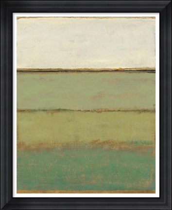 Framed Verdant Field I Print