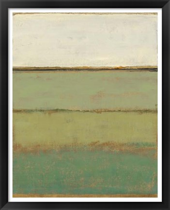 Framed Verdant Field I Print