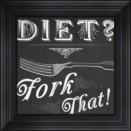 Framed Kitchen Sass VI Print