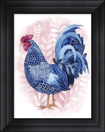 Framed Lyrical Crow II Print