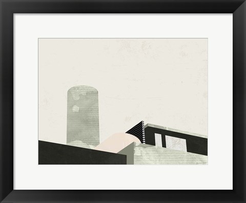 Framed Graphic New York II Print