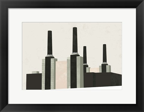 Framed Graphic New York V Print