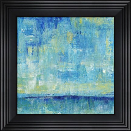 Framed Water Reflections III Print