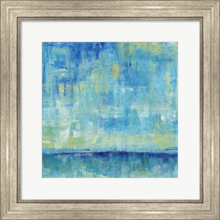 Framed Water Reflections III Print
