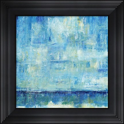 Framed Water Reflections VI Print