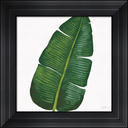 Framed Welcome to Paradise XV on White Print