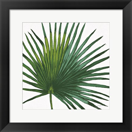 Framed Welcome to Paradise XVI on White Print