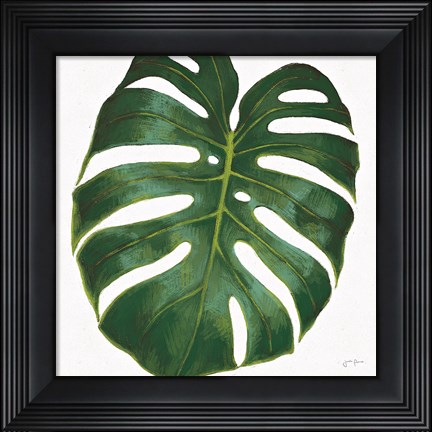 Framed Welcome to Paradise XIII on White Print