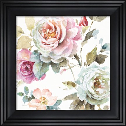 Framed Beautiful Romance V Print