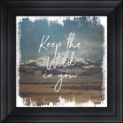Framed Wild Wishes I Print