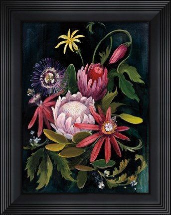 Framed Flower Show II Print