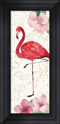 Framed Tropical Fun Bird VII Print