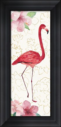 Framed Tropical Fun Bird VI Print