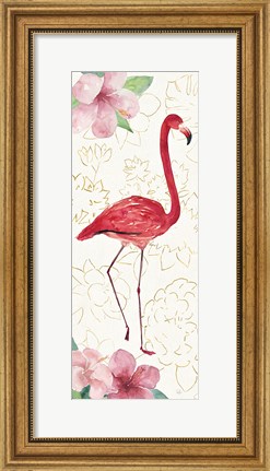 Framed Tropical Fun Bird VI Print