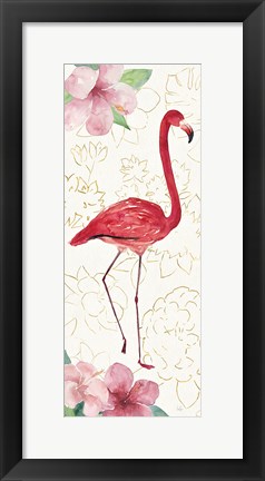 Framed Tropical Fun Bird VI Print