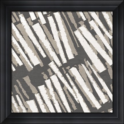 Framed Fun on the Fourth II Neutral Print
