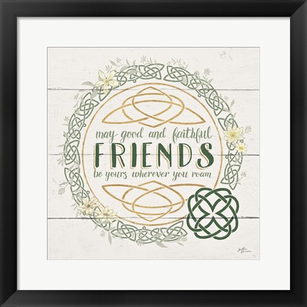 Framed Irish Blessings IV Print