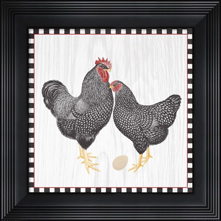 Framed Home to Roost I Print