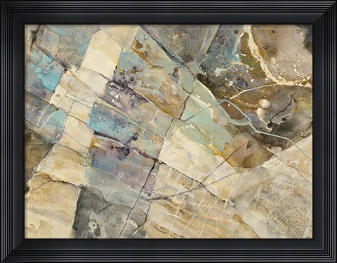 Framed Rock IV Print