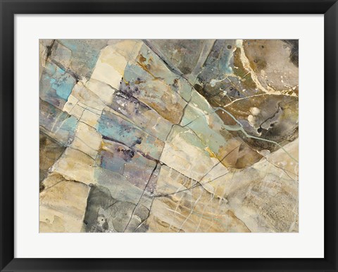 Framed Rock IV Print