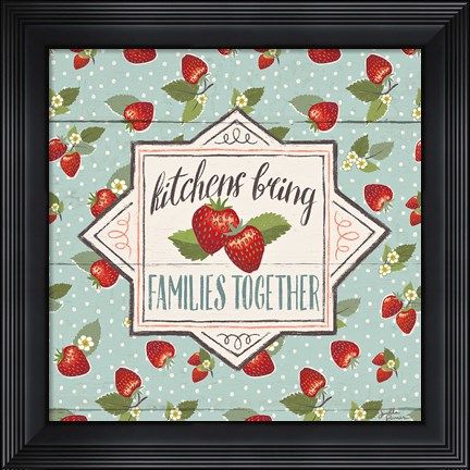 Framed Sweet Life IX Print