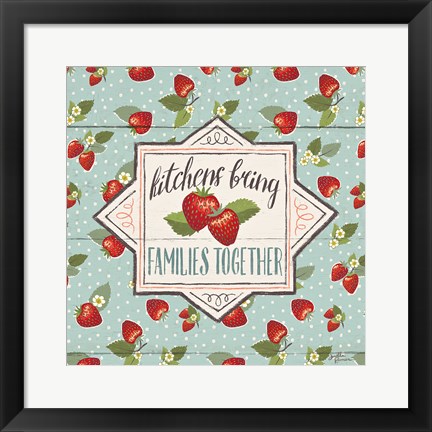 Framed Sweet Life IX Print