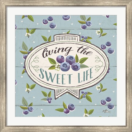 Framed Sweet Life VIII Print
