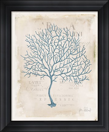 Framed Sea Garden IV Print