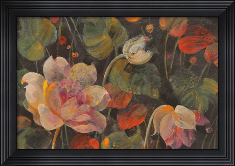 Framed Night Garden v2 Print
