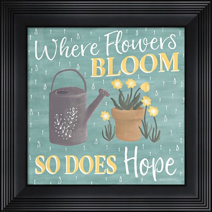 Framed Smitten With Spring VI Print