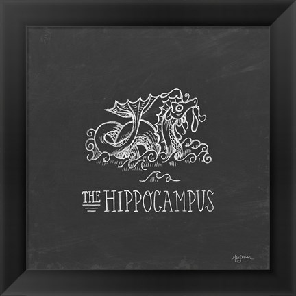 Framed Mythical Map IV Print