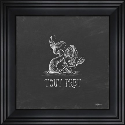 Framed Mythical Map III Print