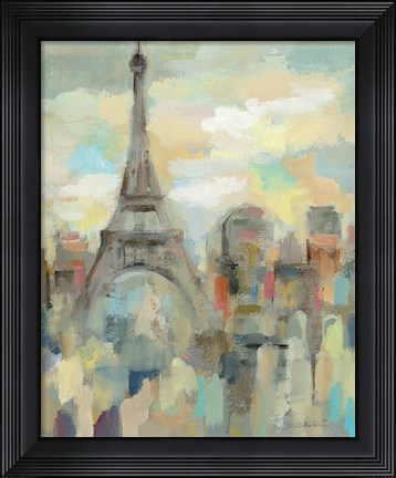 Framed Paris Impression Print