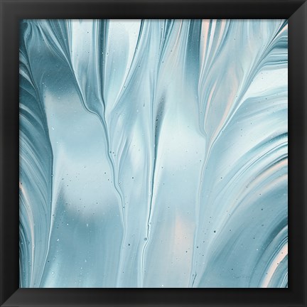 Framed Flowing Water III Print