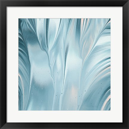 Framed Flowing Water III Print