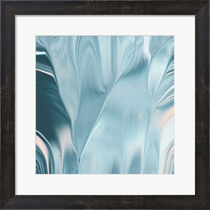 Framed Flowing Water II Print
