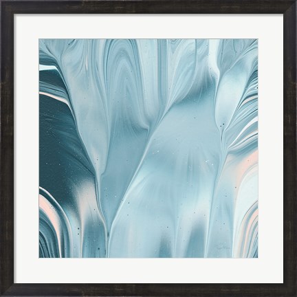 Framed Flowing Water II Print